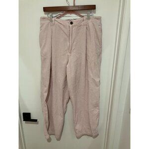 Urban Outfitters Men's Baggy Corduroy Pants, Pink, Size Large